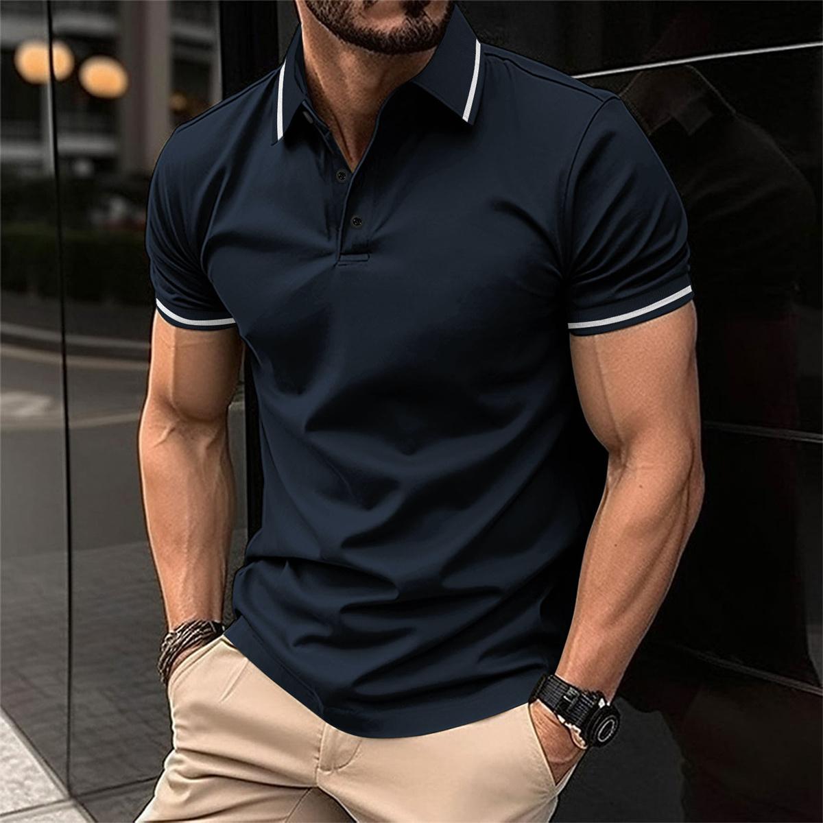 Koszulka polo męska krótki rękaw – Casual, wygodna, modna i stylowa odzież męska