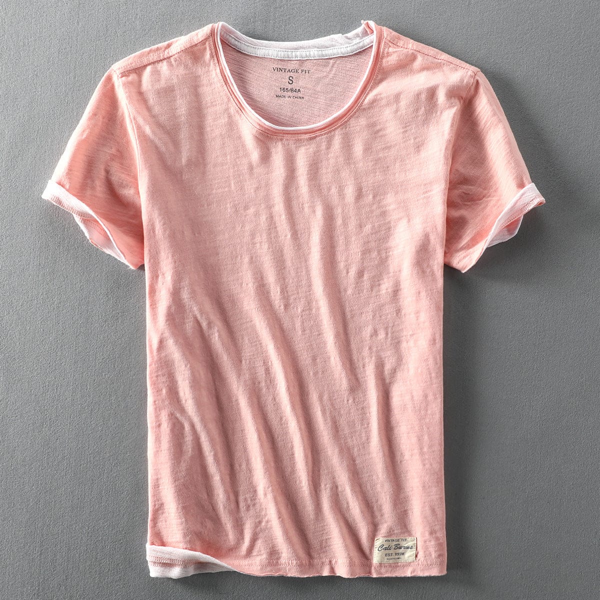 Koszulka T-Shirt Męska Lato – Lekka Miękka Bawełniana Koszulka Casual